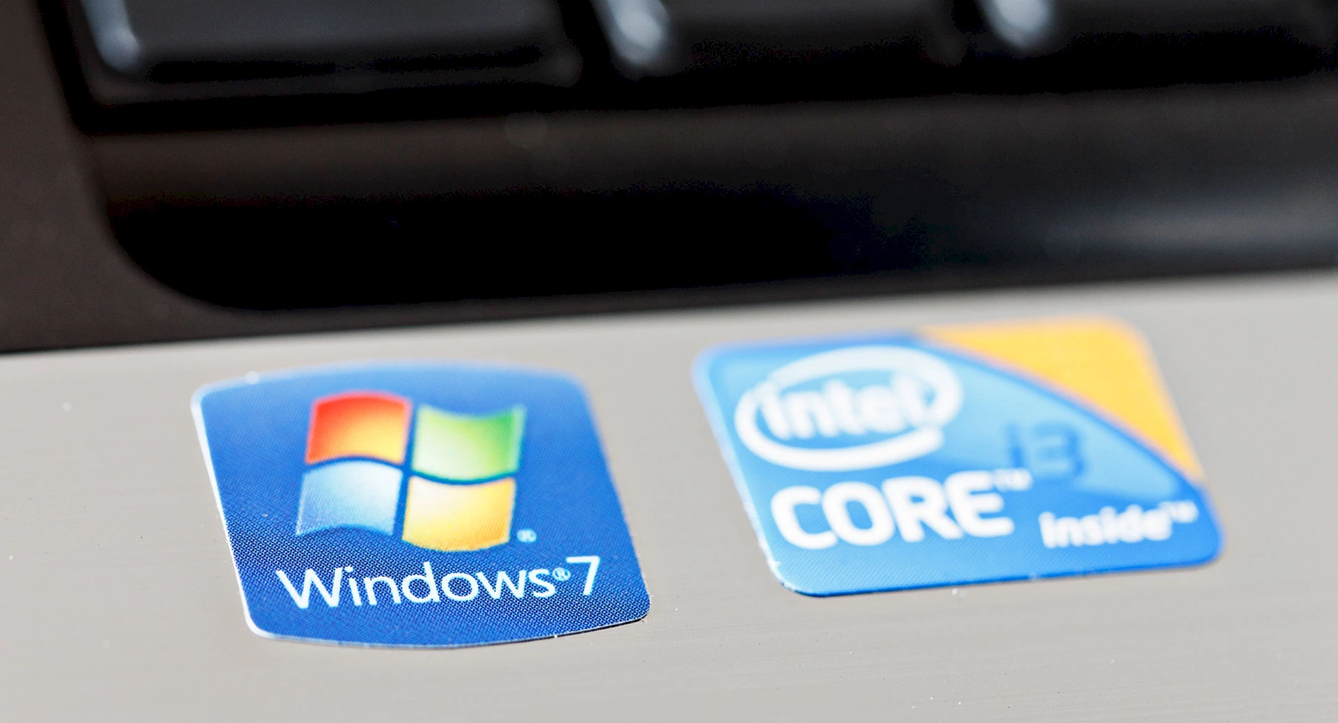 Windows 7 OS and Intel Core i3 processor.