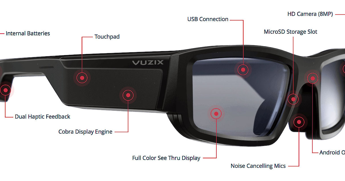 Vuzix Blade AR smart glasses | Spiria