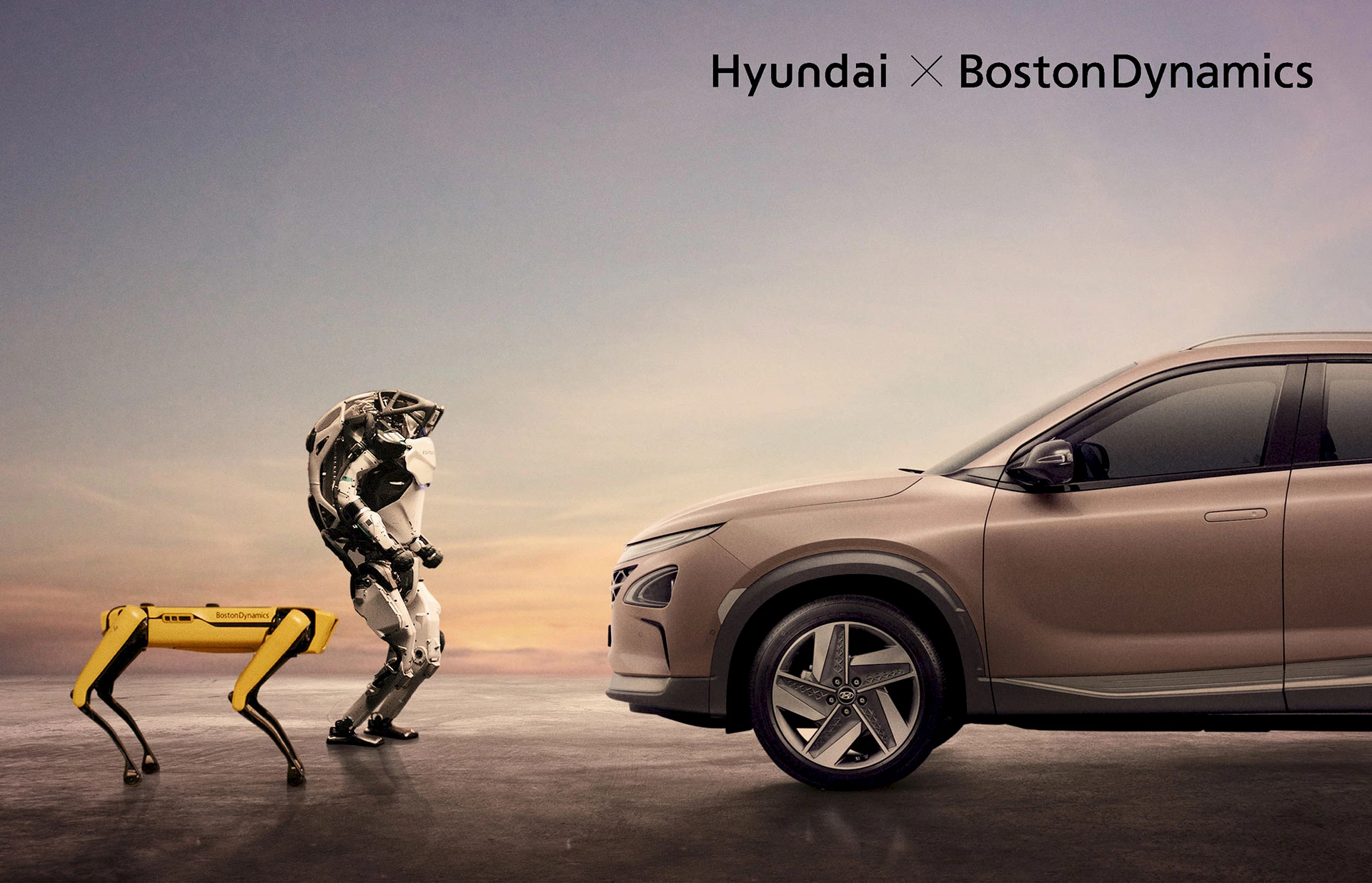 Hyundai x Boston Dynamics.