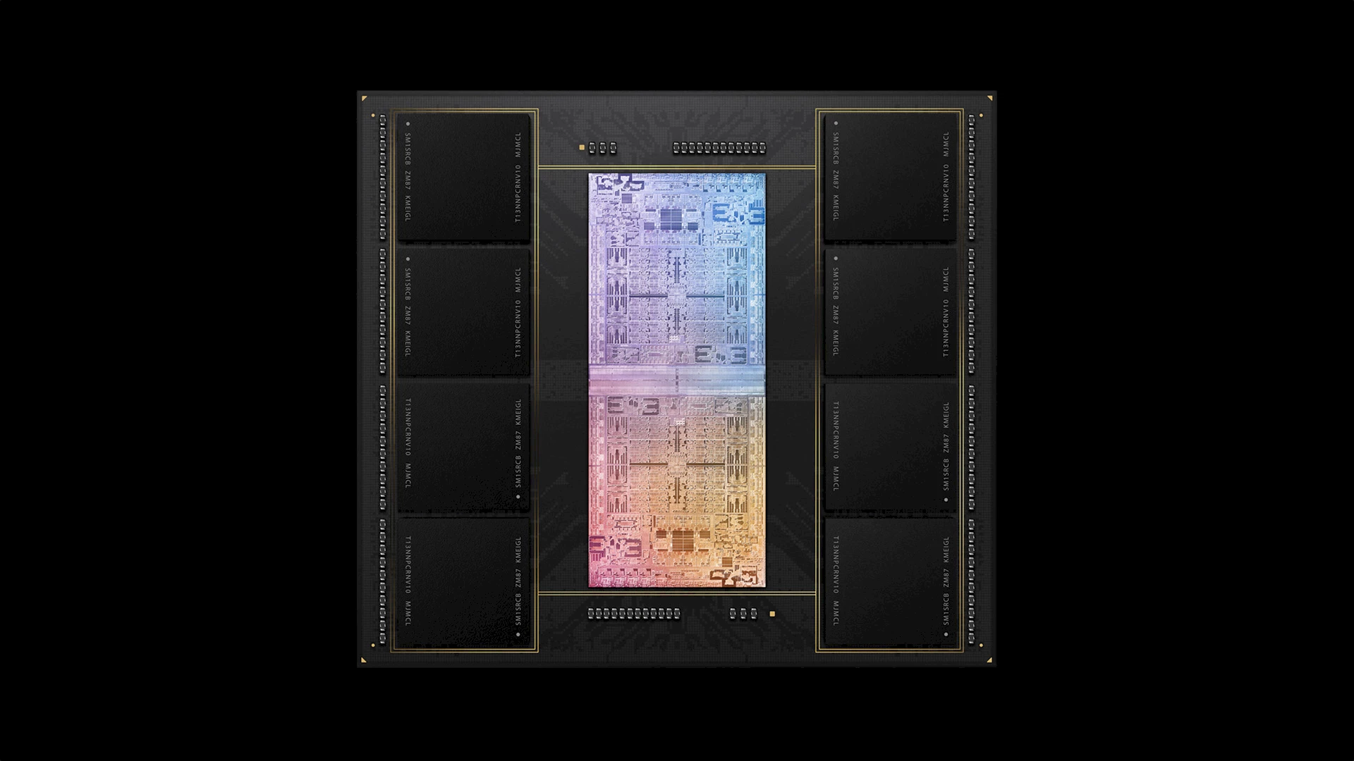 Apple M1 Ultra Chipset.