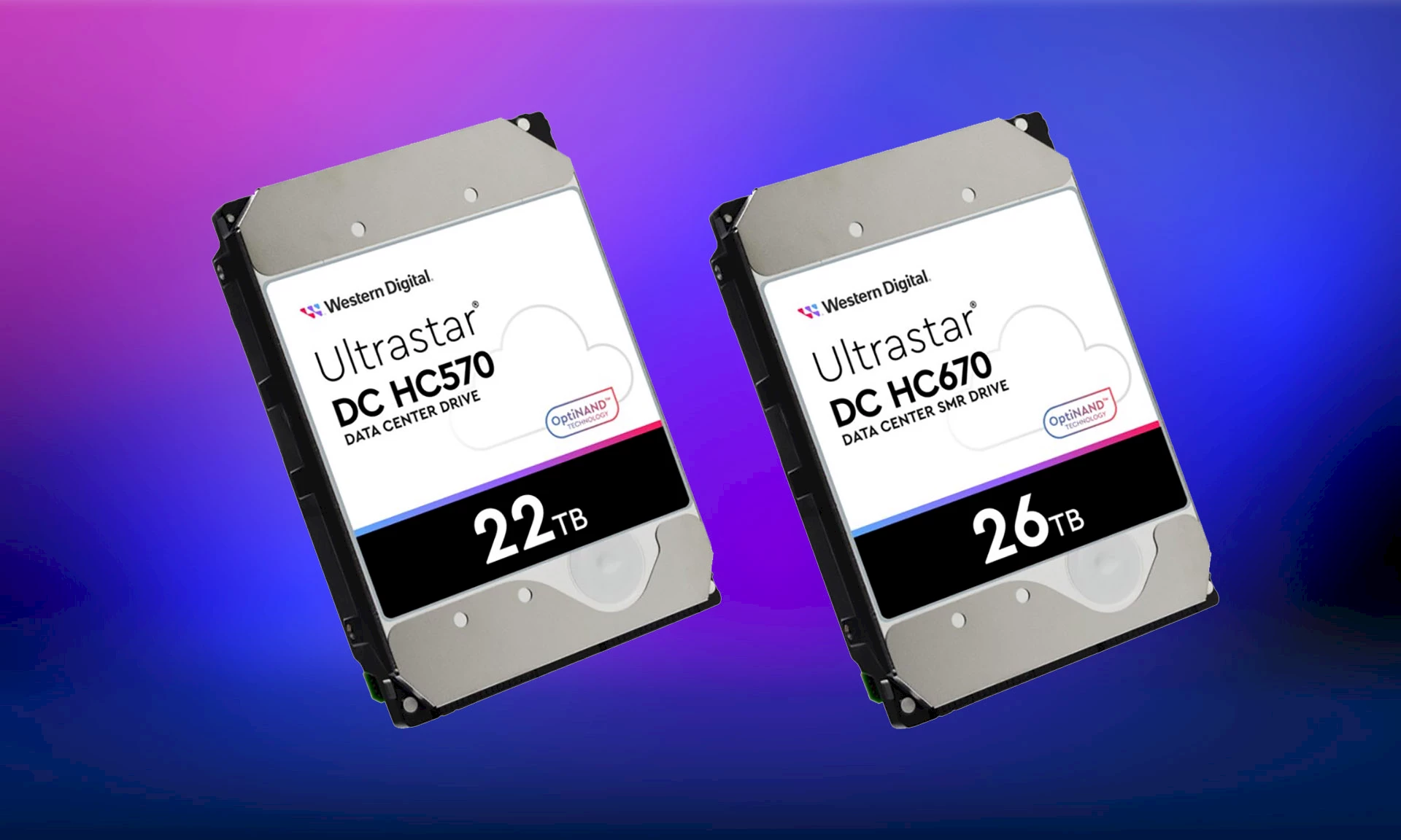 Western Digital datacenter drives.